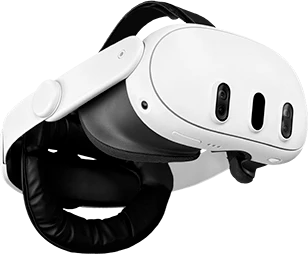 3D-VR skills for beginners course VR headset